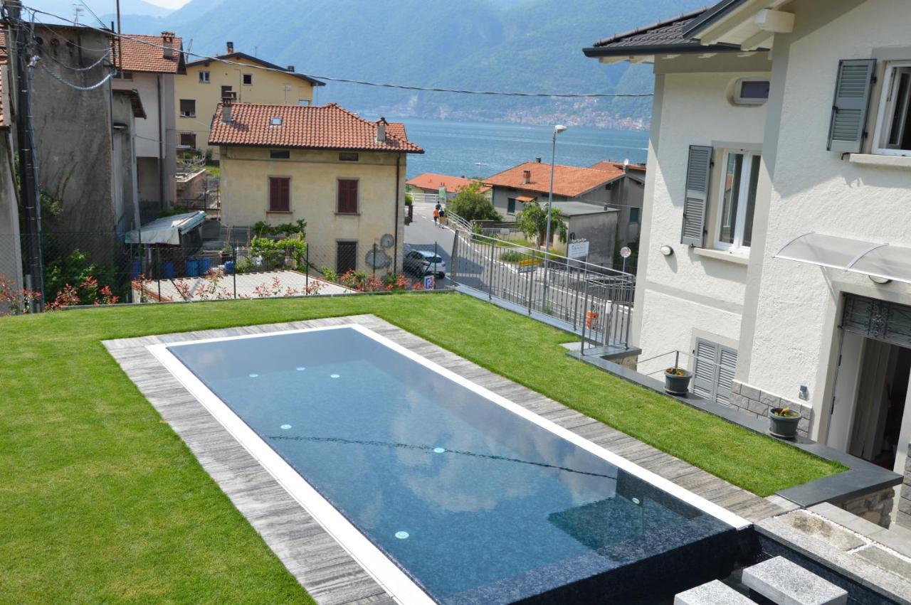 Lescen White Residence - Swimming Pool Lezzeno Dış mekan fotoğraf