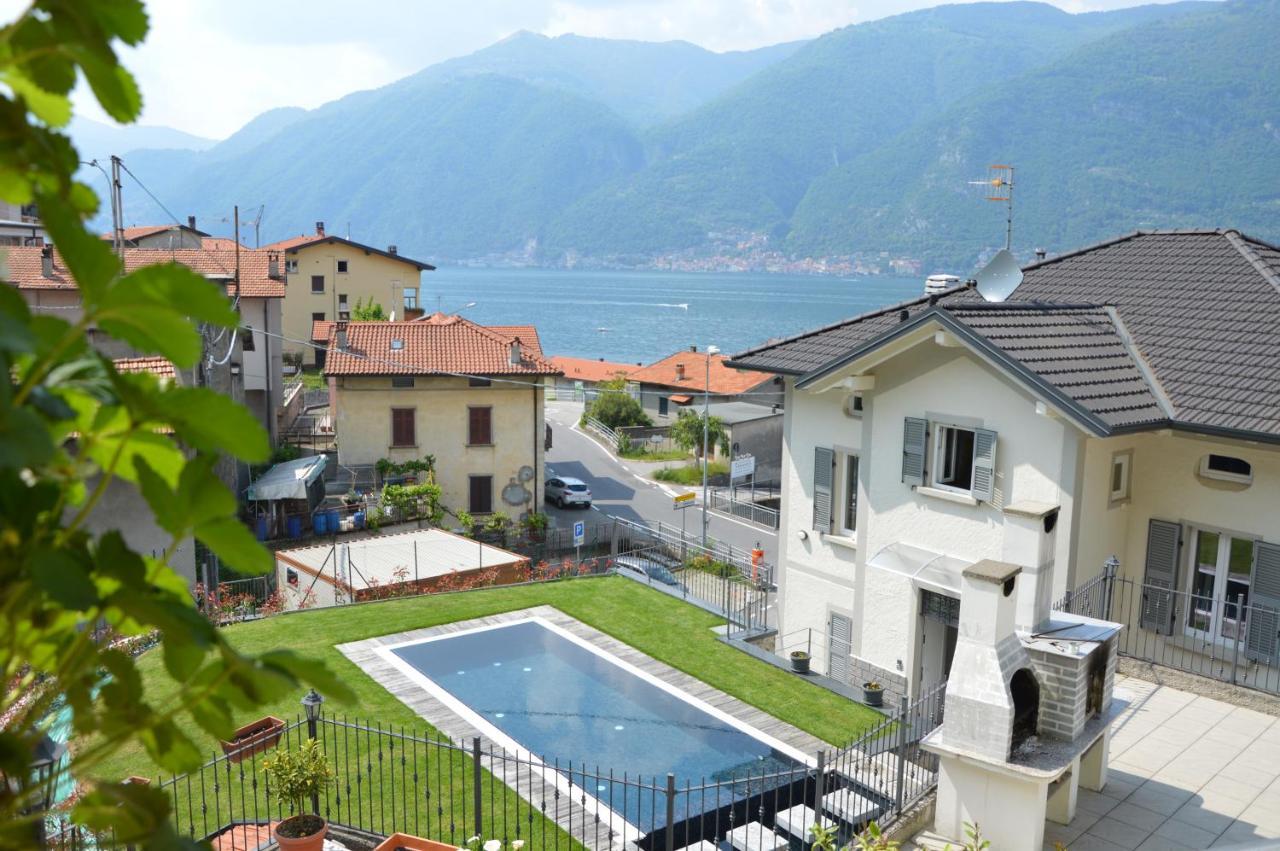 Lescen White Residence - Swimming Pool Lezzeno Dış mekan fotoğraf
