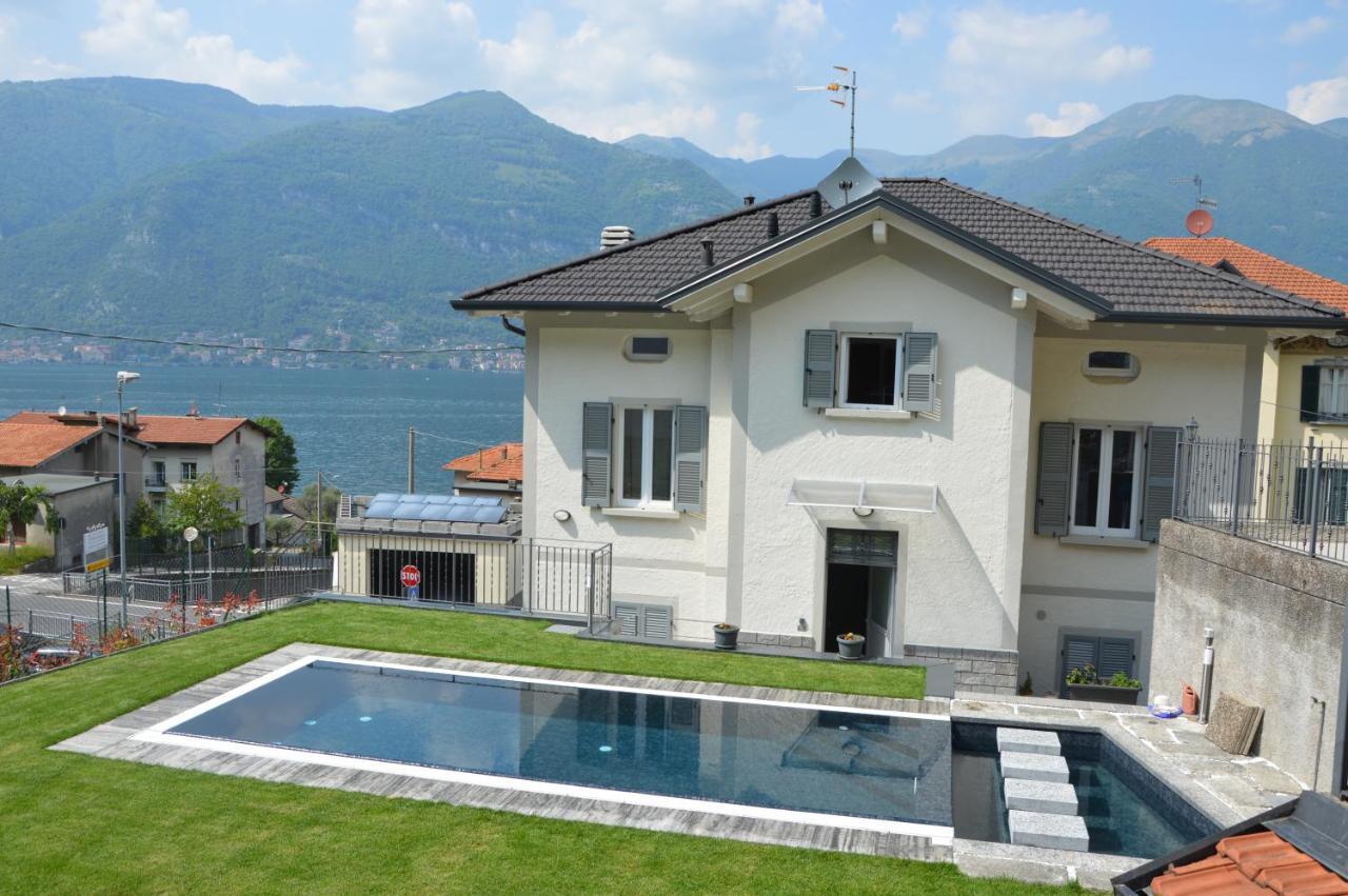 Lescen White Residence - Swimming Pool Lezzeno Dış mekan fotoğraf